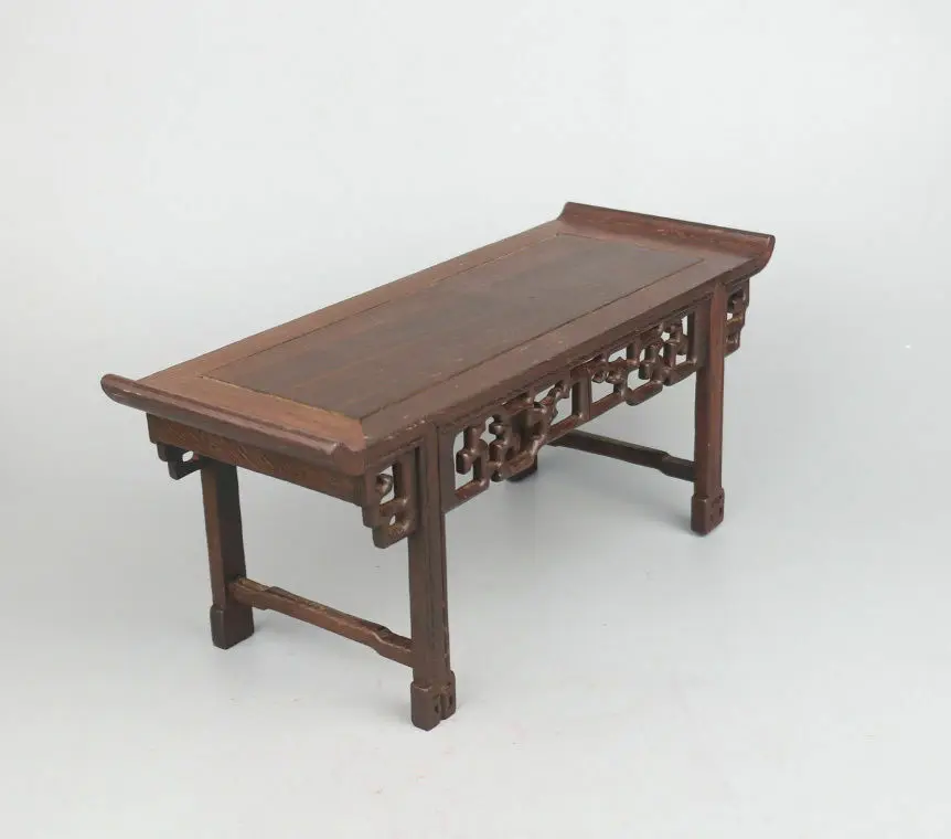 Стол в китайском стиле дерево резьба мини-стол для учебы подставка витрина полка