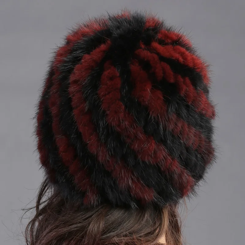 2018 осень зима супер теплый ананас женская натуральная норковая меховая муфты