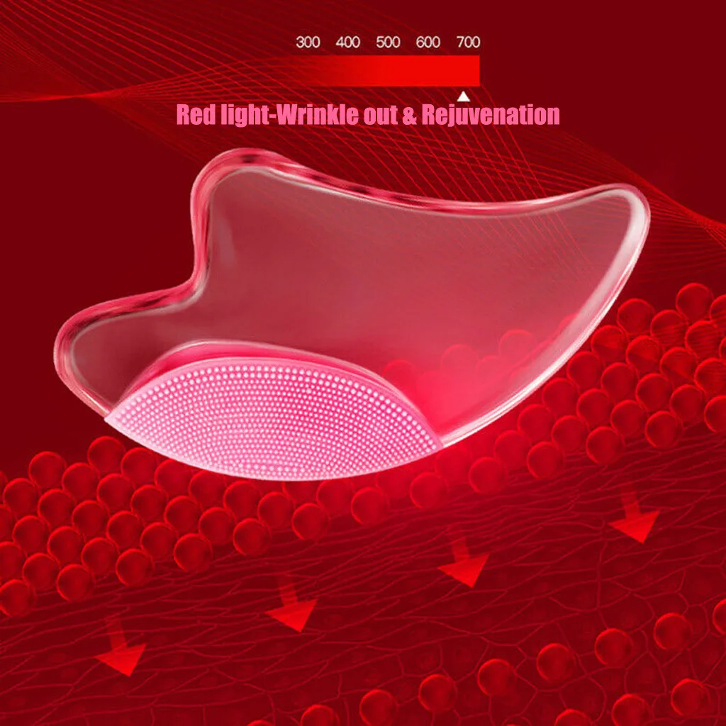 Косметический инструмент соскабливающая доска пластина Luminou Crystal Gua Sha