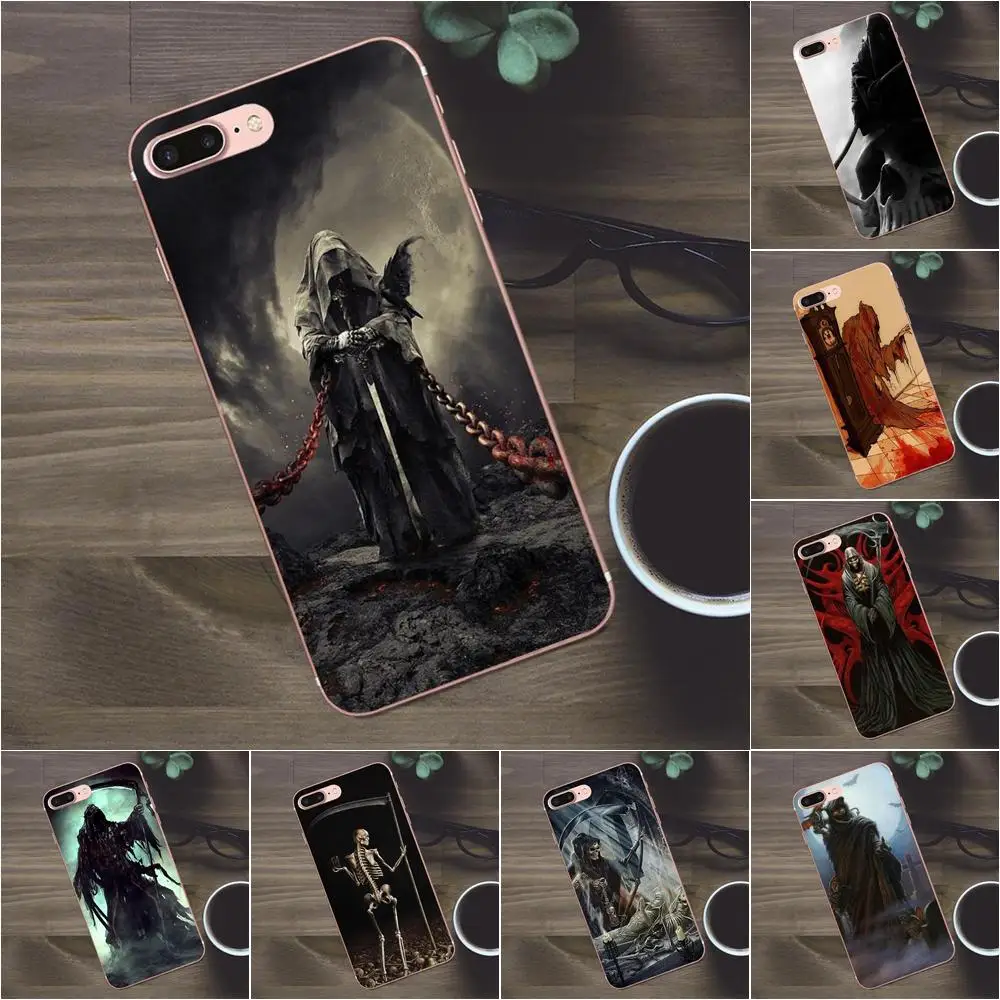 Grim Reaper Готический Ангел смерти для Huawei G8 Honor 5C 5X 6 6X 7 8 9 Y5II Mate P7 P8 P9 P10 P20 Lite Plus 2017