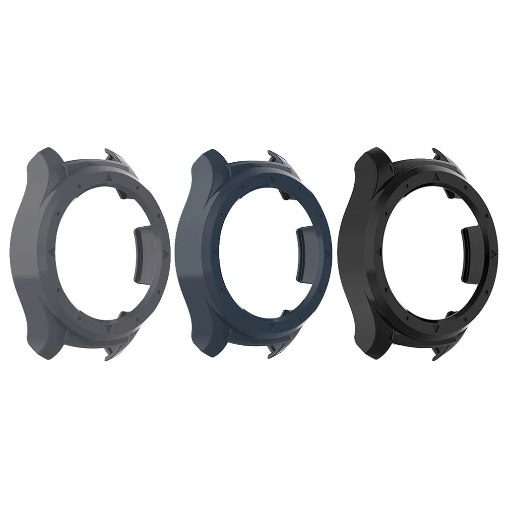 C Модные Простые Чехлы для часов, 3 шт чехол, силиконовая рамка для huawei watch 2, умные часы, прочные - Цвет: C