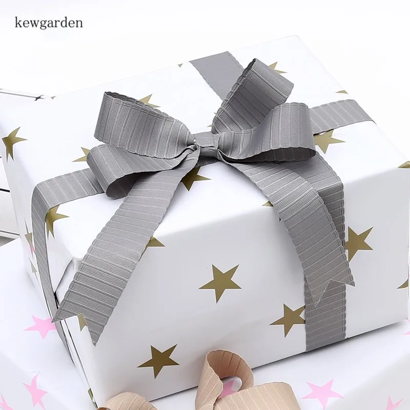 Горизонтальные полоски kewgarden ленты Grosgrain 0 25 дюйма 75 1 самодельная брошь бант