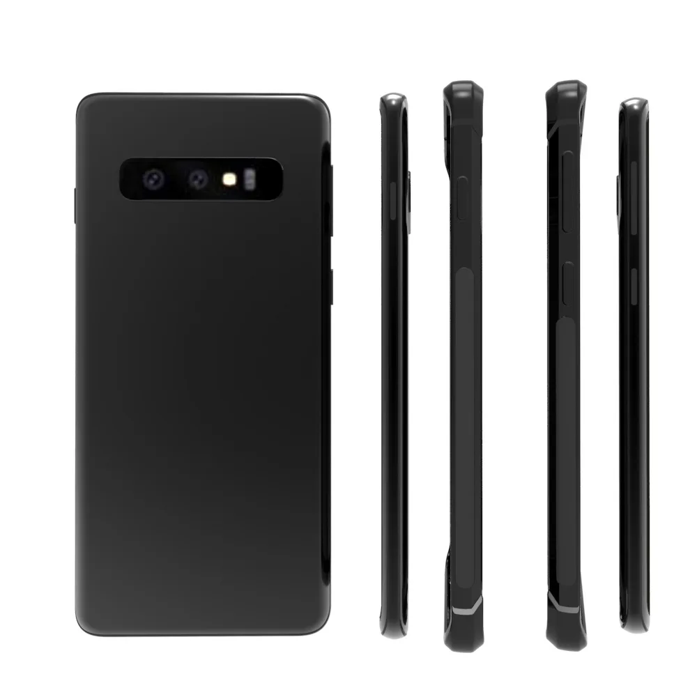 Для Samsung Galaxy S10 Plus Чехол Мягкий ТПУ/углеродное волокно противоударный защитный