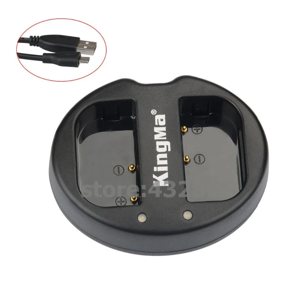 Новое поступление Двухканальное Зарядное устройство USB для фотоаппарата Nikon D7000