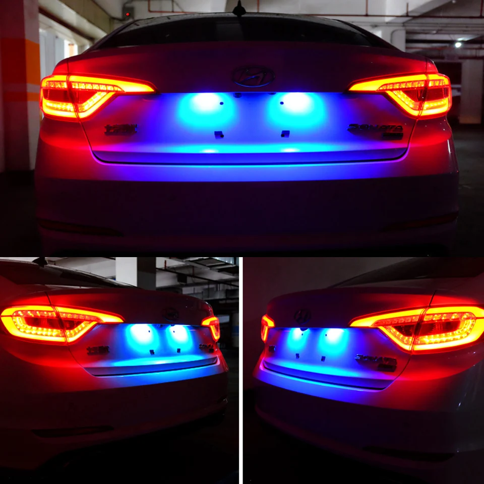 10 шт. T10 194 W5W Светодиодная автомобильная парковочная Лампа 501 WY5W 1 COB LED клиновидный