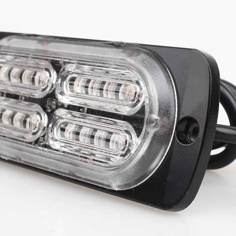 MZORANGE1PCS ультра-тонком высоком Мощность Водонепроницаемый 12 V-24 V 20 светодиодный автомобиль грузовик, можно использовать при аварийной ситуации Strobe Предупреждение сигнальные полицейские светильник красный