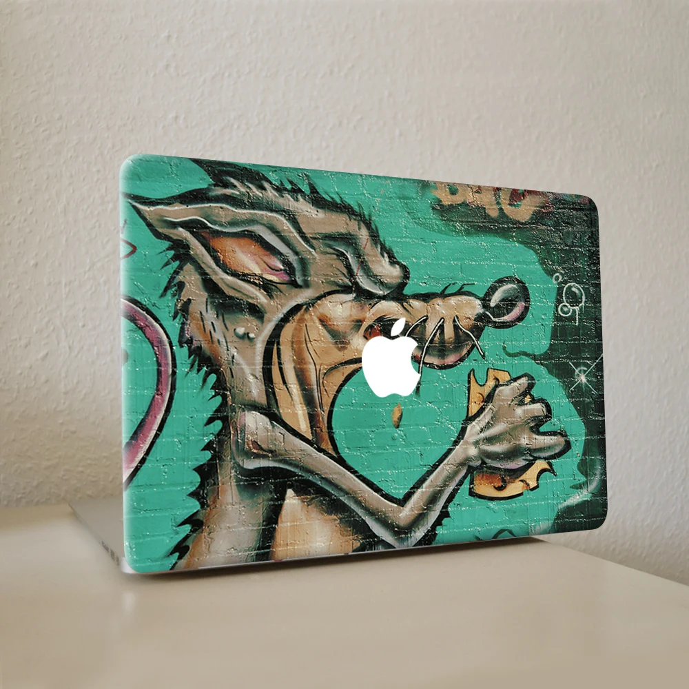 Переводная наклейка на ноутбук с едой крысами кожу для MacBook Air Pro Retina 11 &quot13&quot 15 &quot