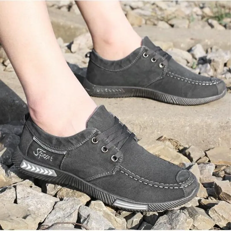 

Mens Shoes Autumn Fashion Casual Shoes Men 2018 Breathable Brand Shoes Outdoor Flats Man Canvas Shoes Zapatos Hombre Size 38-46