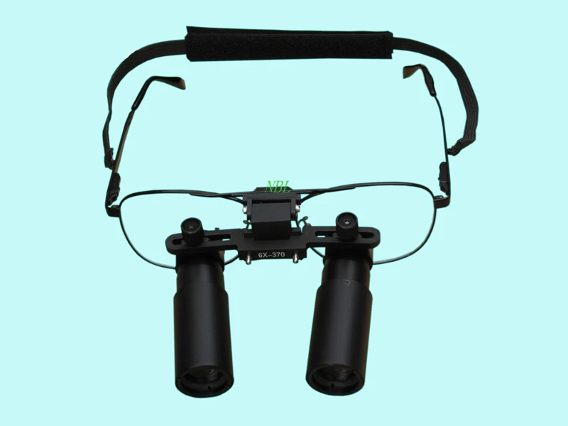 Стоматологические бинокулярные лупы 6X 420 мм увеличительные линзы 6x