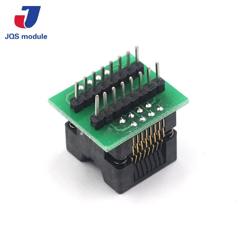 SOP16 к DIP16 отложным воротником SOIC16 IC гнездо программиста адаптер 150mil|Соединители| |