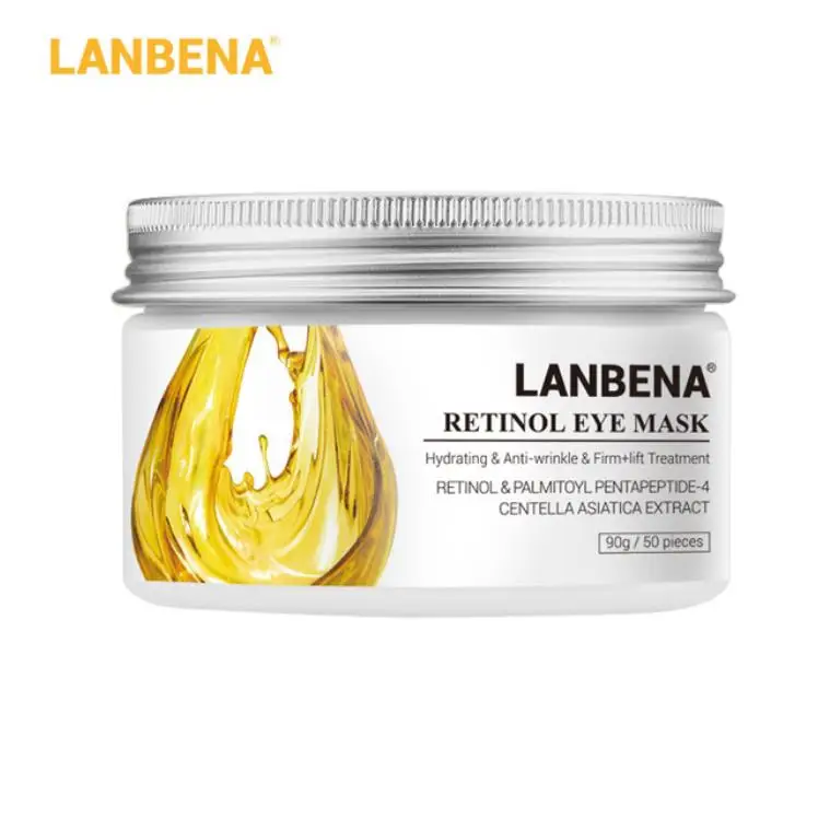 Retinol LANBENA ретинол патчи для глаз Гиалуроновая кислота увлажняющие маски для глаз Сыворотка против старения против отечности темные круги для глаз - Цвет: Retinol