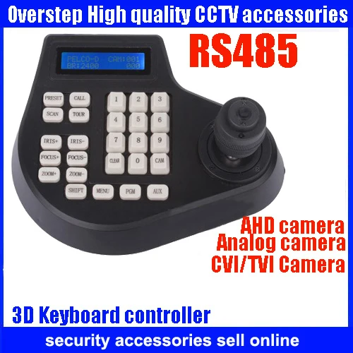 3D CCTV ЖК экран дисплей джойстик Клавиатура Контроллер для PTZ камеры (3 оси)