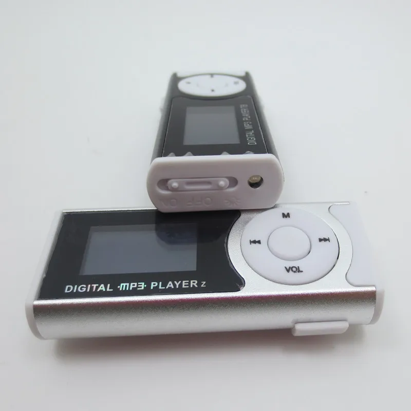 Mp3 плеер с картой TF и подсветкой классический металлический мини музыкальный