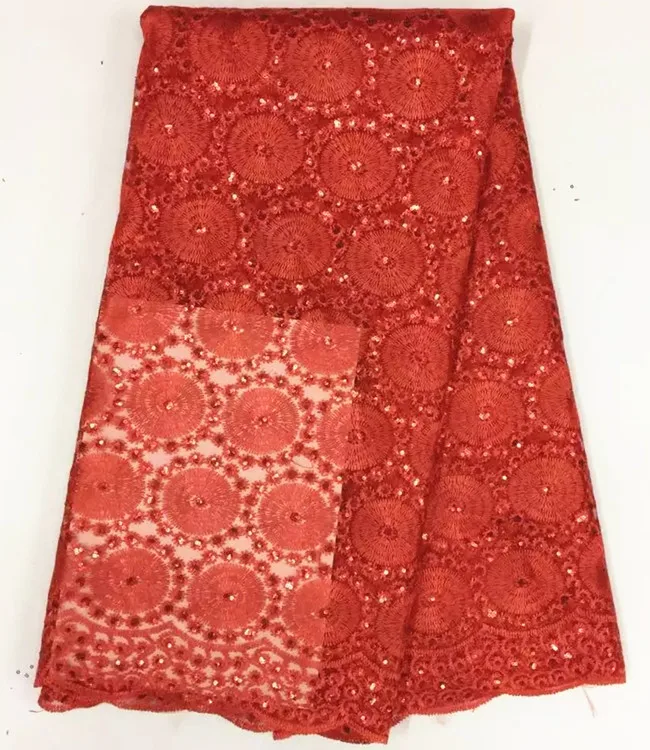 5 лет/шт чудесная желтая вышивка африканская сетка кружева с маленькими