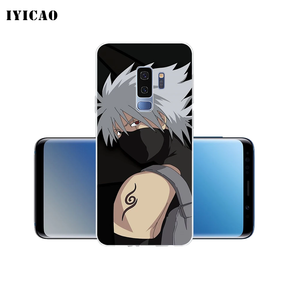 IYICAO Naruto Kakashi Guy Мягкий силиконовый чехол для телефона Samsung Galaxy S10e S10 S9 S8 Plus S7 Edge TPU |