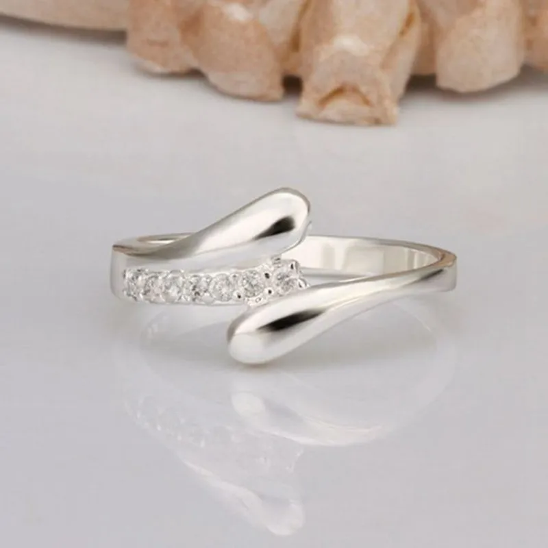 Посеребренная кольцо стерлингового серебра Jewelry Кольцо заводские цены моды