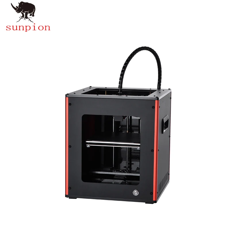 SUNPION мини S100 3d принтер большой размер печати с функцией повторной сенсорный экран
