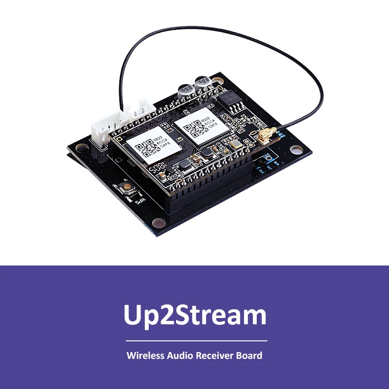 WA31 Up2Stream мультирум WiFi Ricevitore аудио FAI DA TE модуль Совместимость с AirPlay DLNA Rendere il vostro vecchio Altoparla