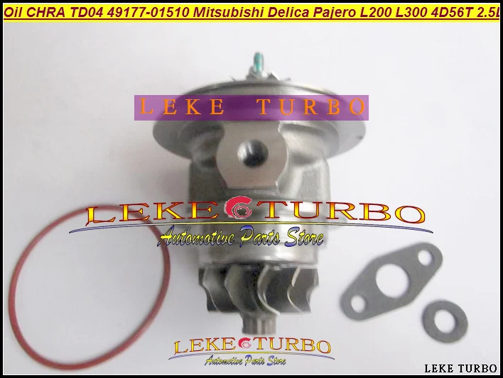 Картридж с масляным охлаждением Turbo CHRA TD04 49177 01510 MD106720 для Mitsubishi SHOGUN Delica Pajero L200 L300