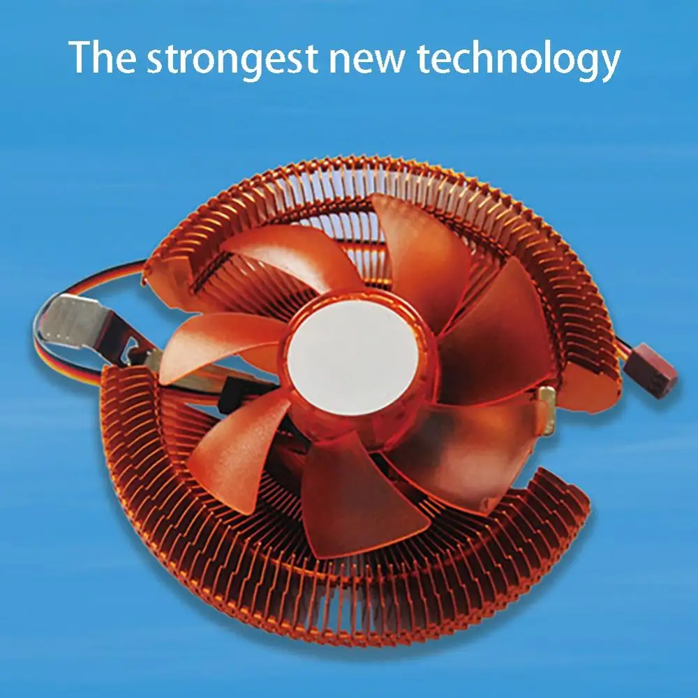 Высококачественный охлаждающий вентилятор для ПК радиатор процессора Intel LGA775 1155