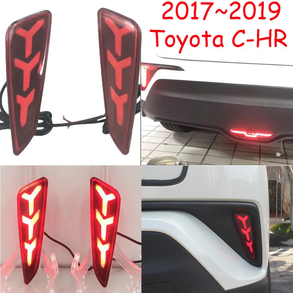 

CHR rear bumper light,2017 2018 2019year,chr tail light,car Accessories,auris,rush,LED,c hr taillamp,chr bumper lamp