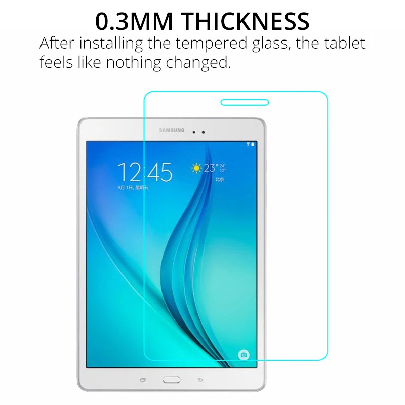 Aiyoo 9H закаленное стекло для samsung Galaxy Tab A 8,0 T350 T351 T355 Защитная пленка для экрана для samsung Tab A 8,0 SM-T350 SM-T355