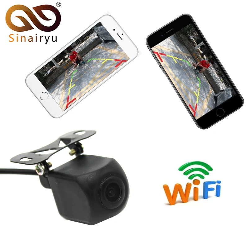 Sinairyu новая технология мини WiFi автомобильная резервная камера водонепроницаемая
