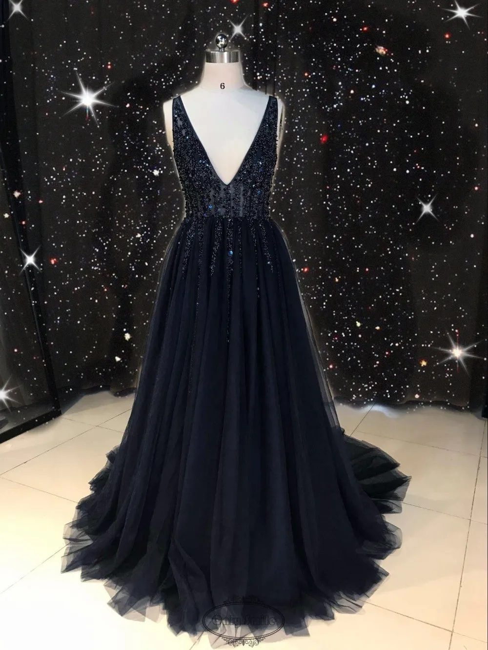 Sky Blue Celebrity Dresses selena gomez Sexy Backless Elegant See Through High Split celebrity evening dresses Vestido de Festa