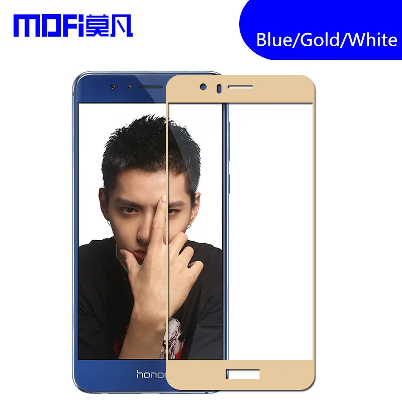 Для Huawei honor 8 закаленное стекло MOFi для huawei Защита экрана аксессуары Полное