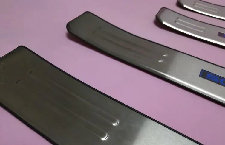 Stainless Steel Side Door Sill / Scuff Plate Fit For K-IA CERATO 2005 2006 2007 2008 2009 2010 2011 2012 2013 | Автомобили и
