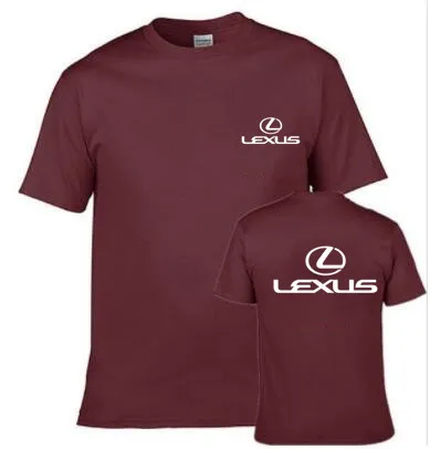 Спортивная футболка с логотипом Lexus F черная вертикальным дизайном импортная JDM