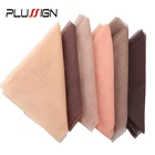 Швейцарский Кружевной сетчатый материал, кружевная Фронтальная застежка, основа 0,25 Ярда, светильник, коричневый цвет, Begie, сетка для волос, для изготовления лобового закрытия