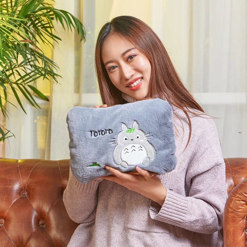 Saim мультяшная электрическая бутылка для горячей воды сумка плюшевый Тоторо