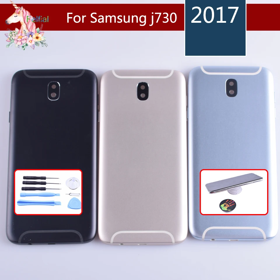 Задняя крышка батарейного отсека для Samsung Galaxy J7 Pro 2017 J730 J730F|Корпусы и рамки