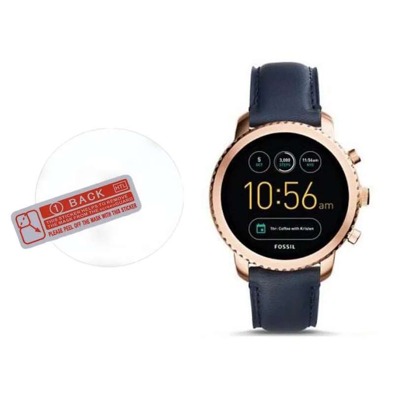 Защитная пленка для экрана из закаленного стекла Fossil Q Wander/Control/Marshal/Venture