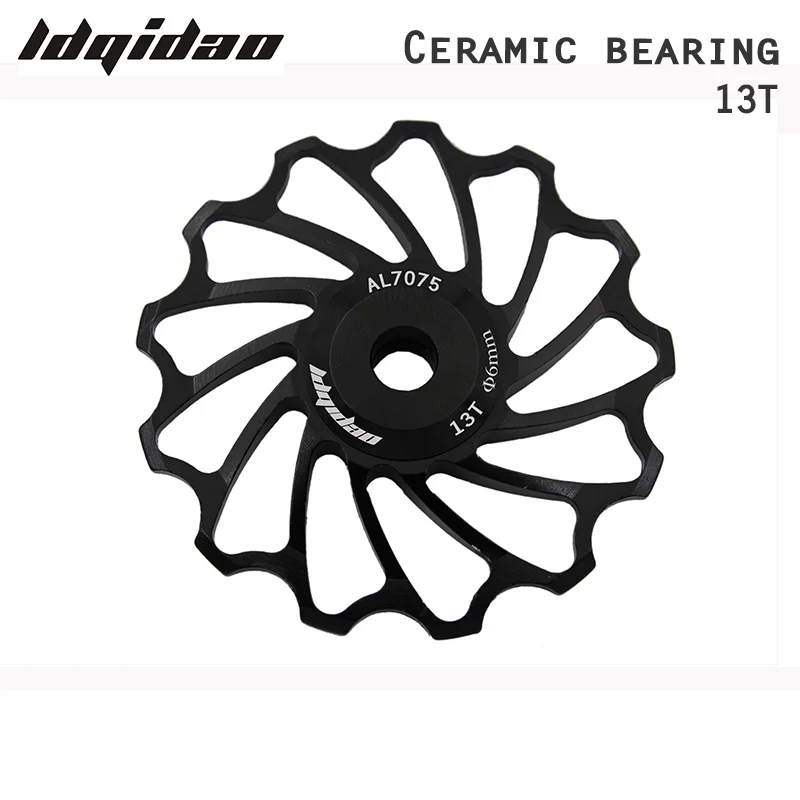 Керамический подшипник для велосипедного велосипеда роликовый шкив 13T 7005