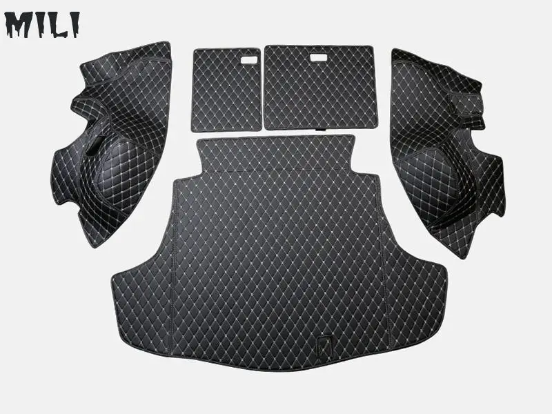 

mili Rear Tail Car Trunk Mat Durable Boot Carpets Full Coverage Cover Protective Car Styling For Toyota Avalon 2019-2017