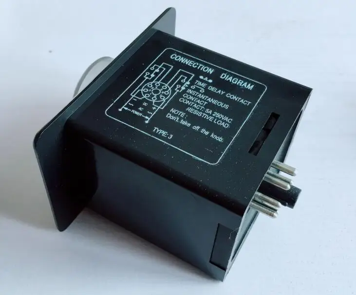 AH2 Y реле времени 12В Питание на таймер задержки Реле 8Pin 6S 60S 3M 60M|power on delay|time relayon delay
