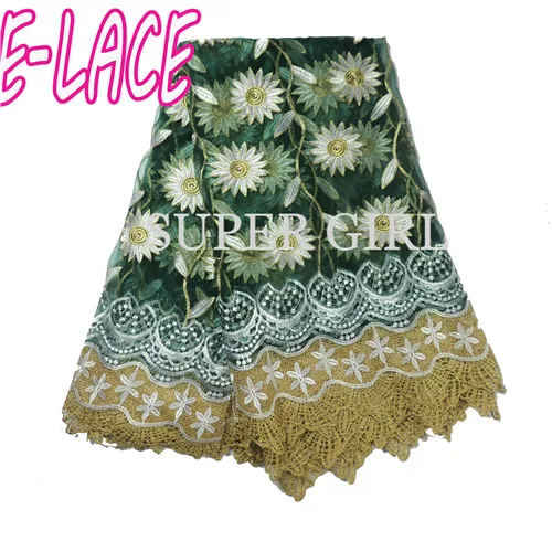 Африканский гипюр кружевной ткани высокого качества африканский шнур цвет