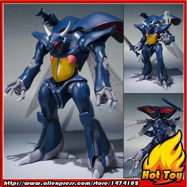 Original BANDAI Tamashii Nations Robot Spirits No.208 Action Figure - Bozune from "Aura Battler Dunbine" | Игрушки и хобби