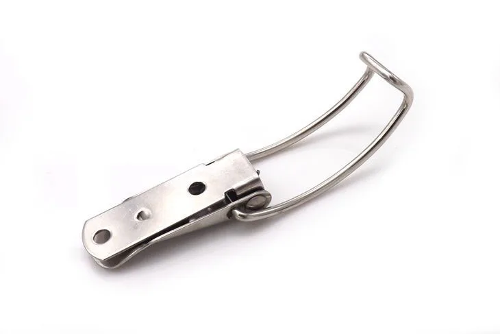 5 шт./лот железо 117 мм пружинная защелка застежка никелированная тон для корпусов