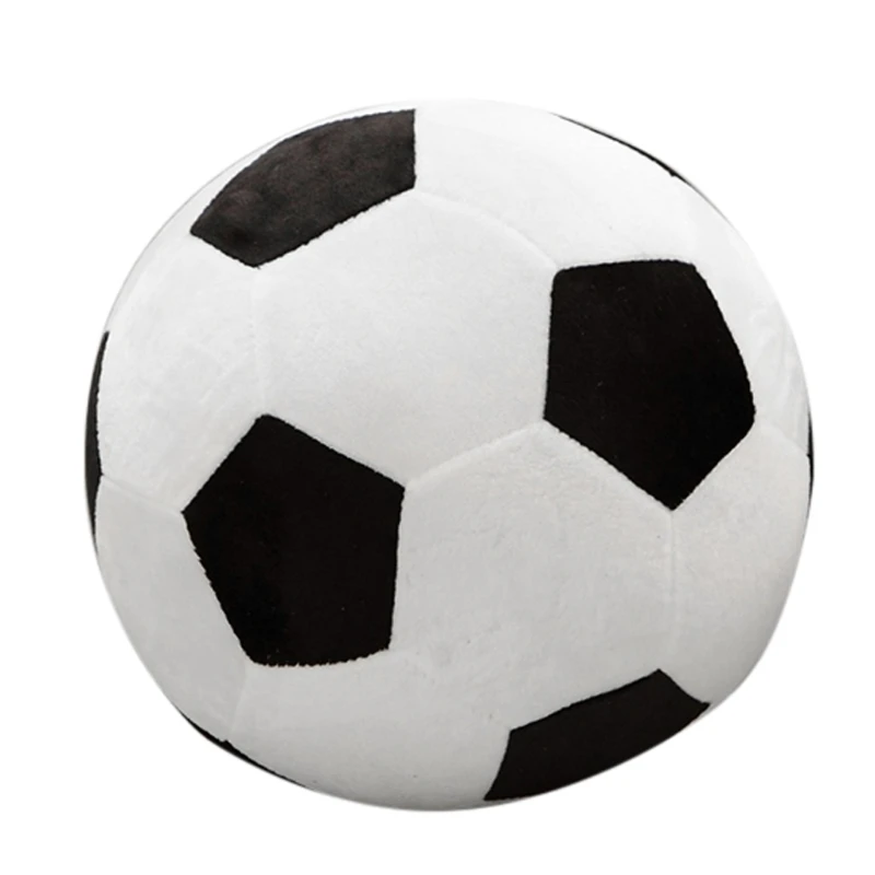 20cm Football Shape Stuffed Doll Mascot Ball Soccer Plush Toy Kids Baby Gift New | Игрушки и хобби