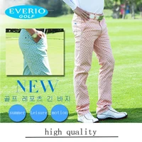 high quality men golf clothes man pants xxs 3xl quick drying breathable wicking spring autumn casual sports trousers plaid pants