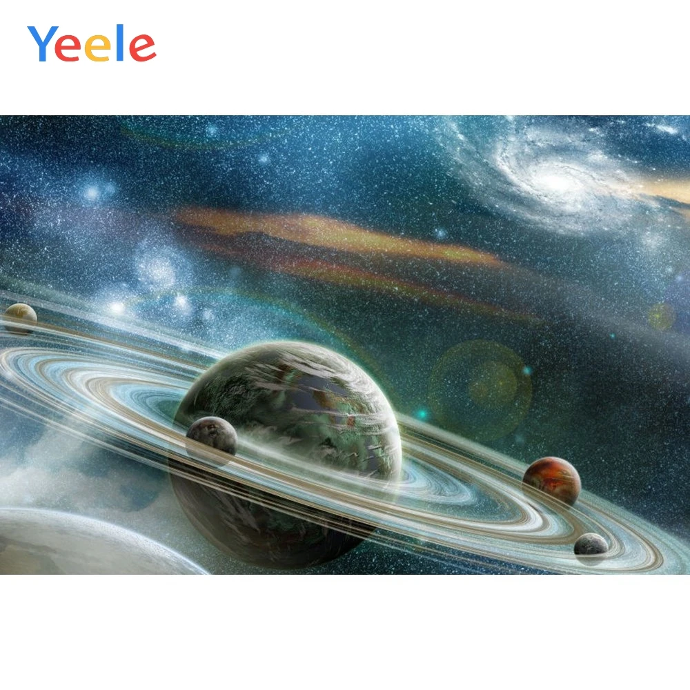 Yeele виниловая Вселенная космос планета Детские вечерние фоны на день рождения