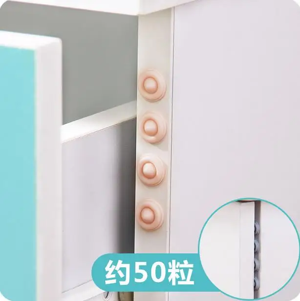 Силикагелевые наклейки против столкновений нескользящий коврик для стола