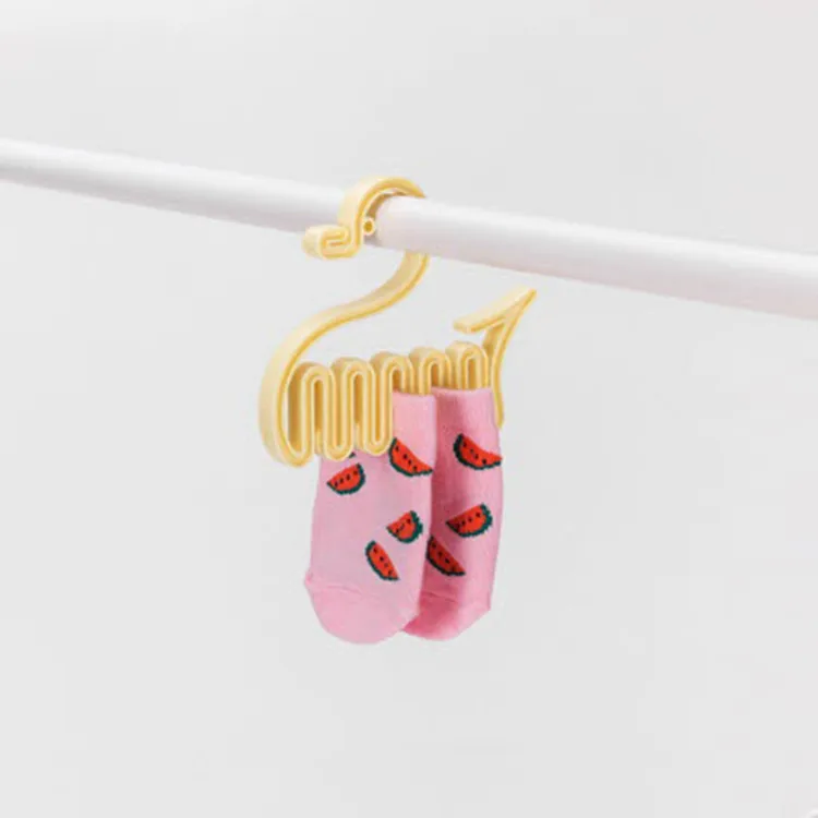 Детские Нескользящие вешалки в виде животных пластиковые для детской одежды