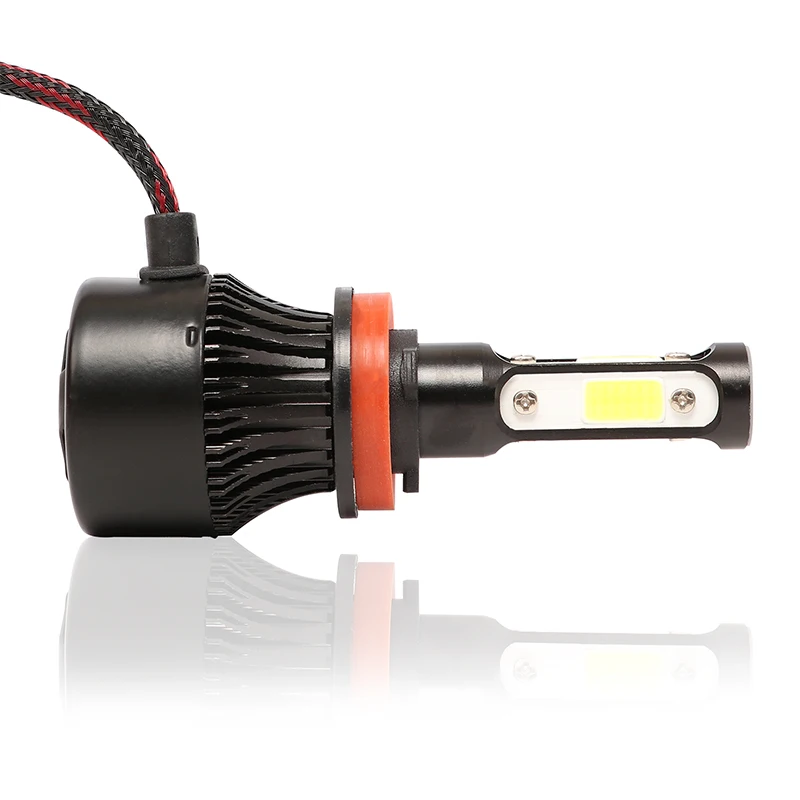 ASLENT H7 Turbo led 2x H4 H11 HB3 9005 HB4 9006 9004 9007 9012 светодиодные лампы для автомобилей головной светильник авто светильник 4 люмен 100W 12000LM 6500K