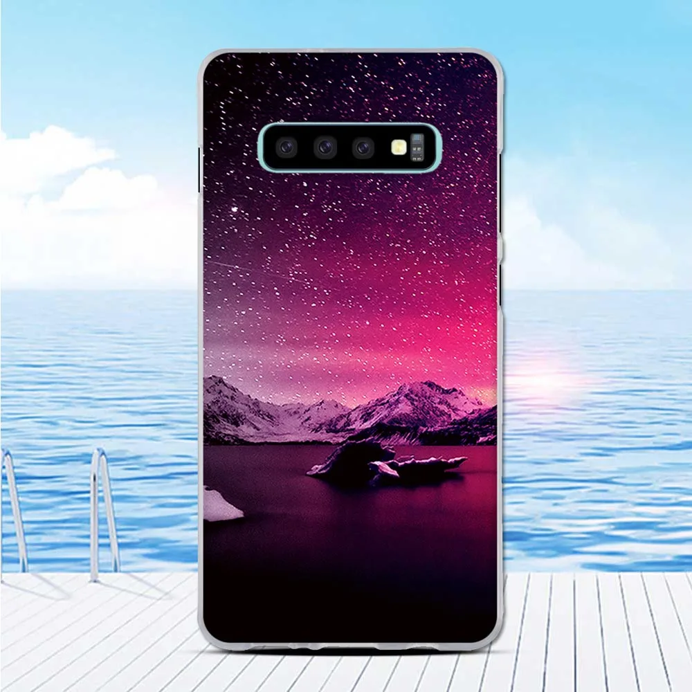 For Samsung Galaxy S10 Plus Case Soft Silicone Fundas Pattern Bumper S 10 TPU Cover | Мобильные телефоны и аксессуары