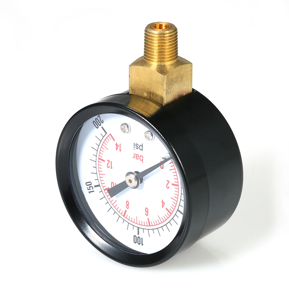 Манометр барометр 0 ~ 1/8 psi двойной масштаб механический фильтр для бассейна
