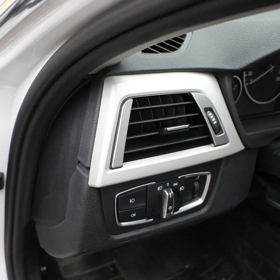 4 шт./набор автомобильные наклейки для вентиляционных отверстий из нержавеющей